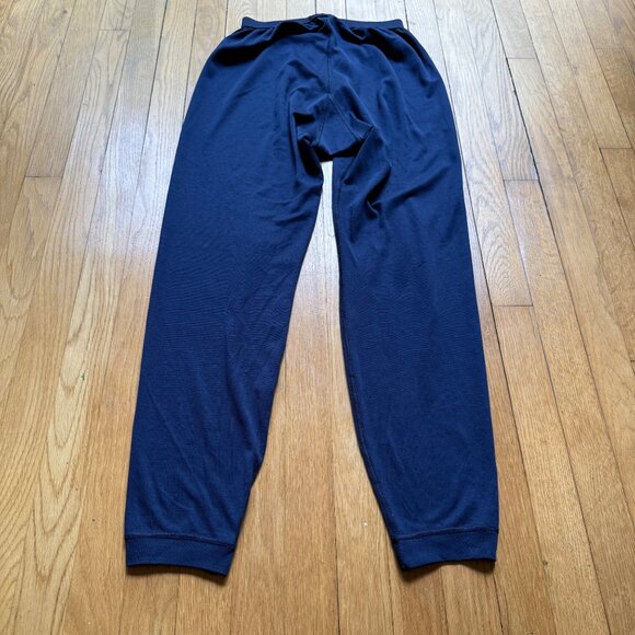 Patagonia Size M Blue Capilene Pull On Midweight Bottoms Baselayer Pants - Picture 5 of 13